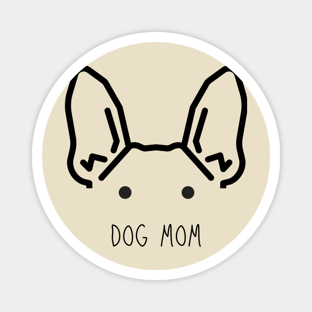 Dog Mom Magnet by Mrs. Honey's Hive